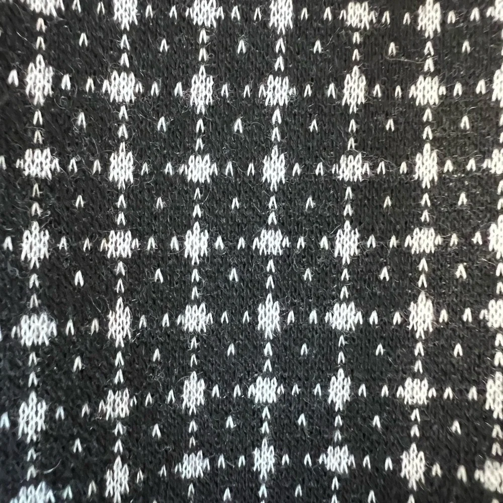 COUNTERPARTS MIDI Fall Women’s Black & White Skirts Size L NWOT
